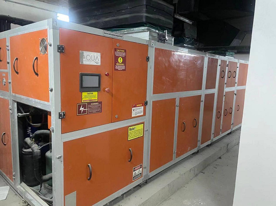 18年采用至今，除濕熱泵依然運轉正常