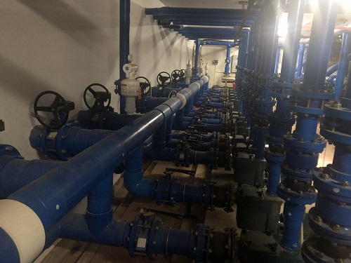 宅男天堂污污视频設備機房中的循環水泵