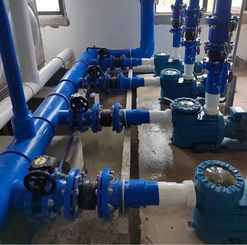 宅男天堂污污视频設備機房中的循環水泵