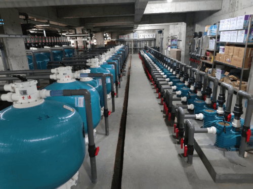 宅男天堂污污视频循環水泵+過濾砂缸